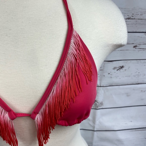 VS Pink Fringe‎ Swim Top - Picture 5 of 8